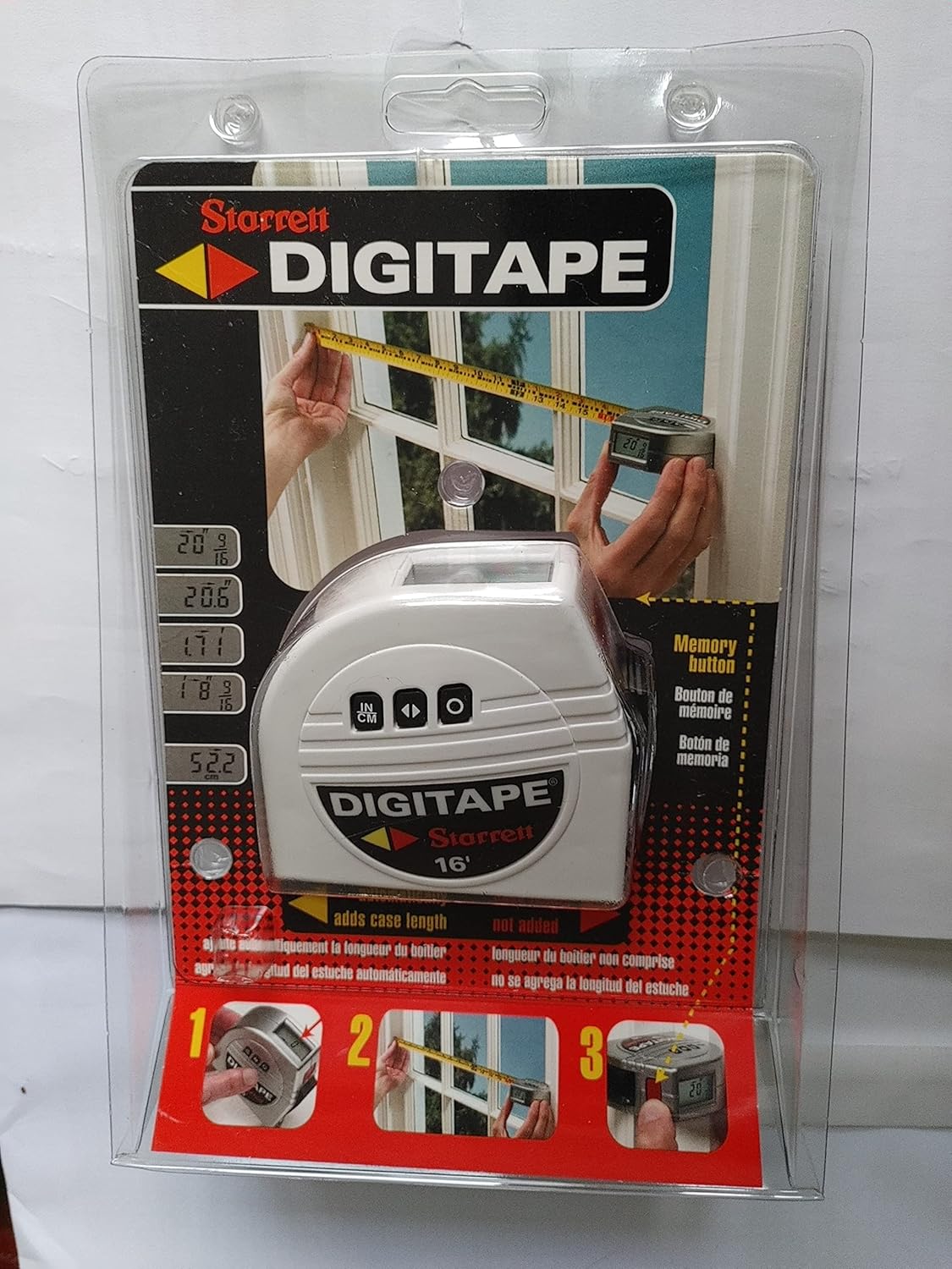 Starrett D3416 Digitape 3/4Inch x 16 Electronic Tape Measure Amazon