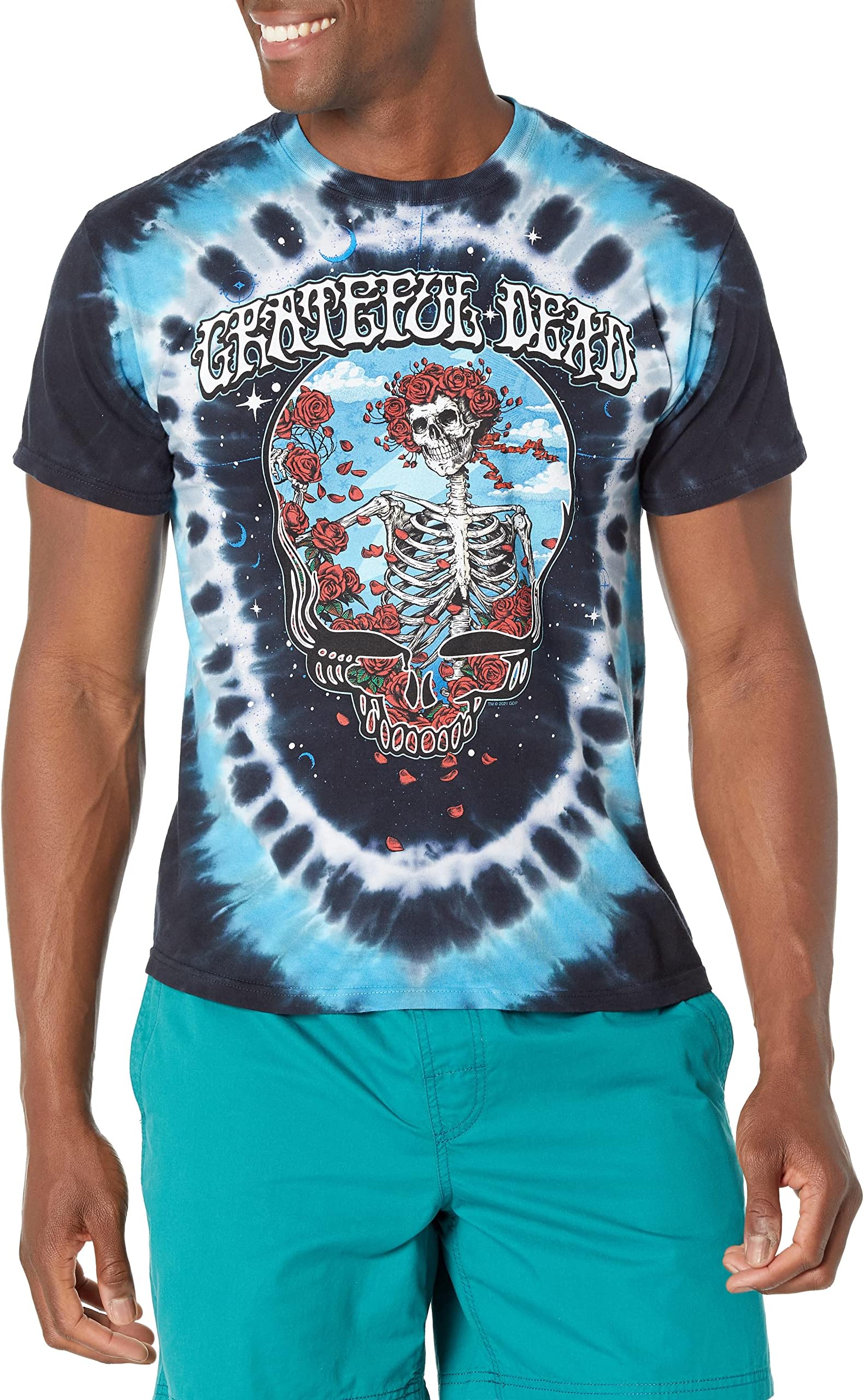 Liquid BlueMen's Standard Grateful Dead Steal Your Bertha T-Shirt