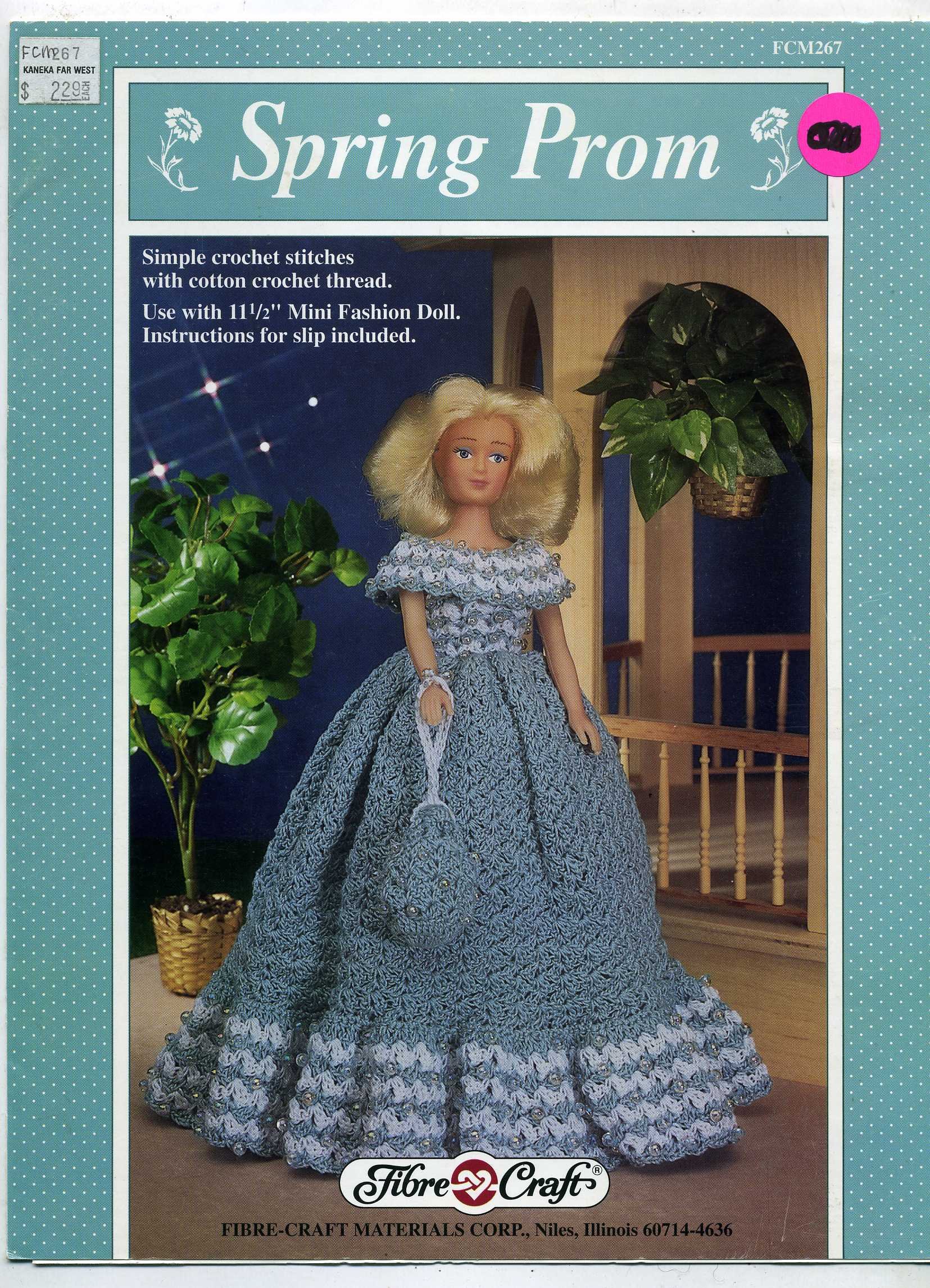 Crochet Barbie Doll Dress Crochet For Beginners