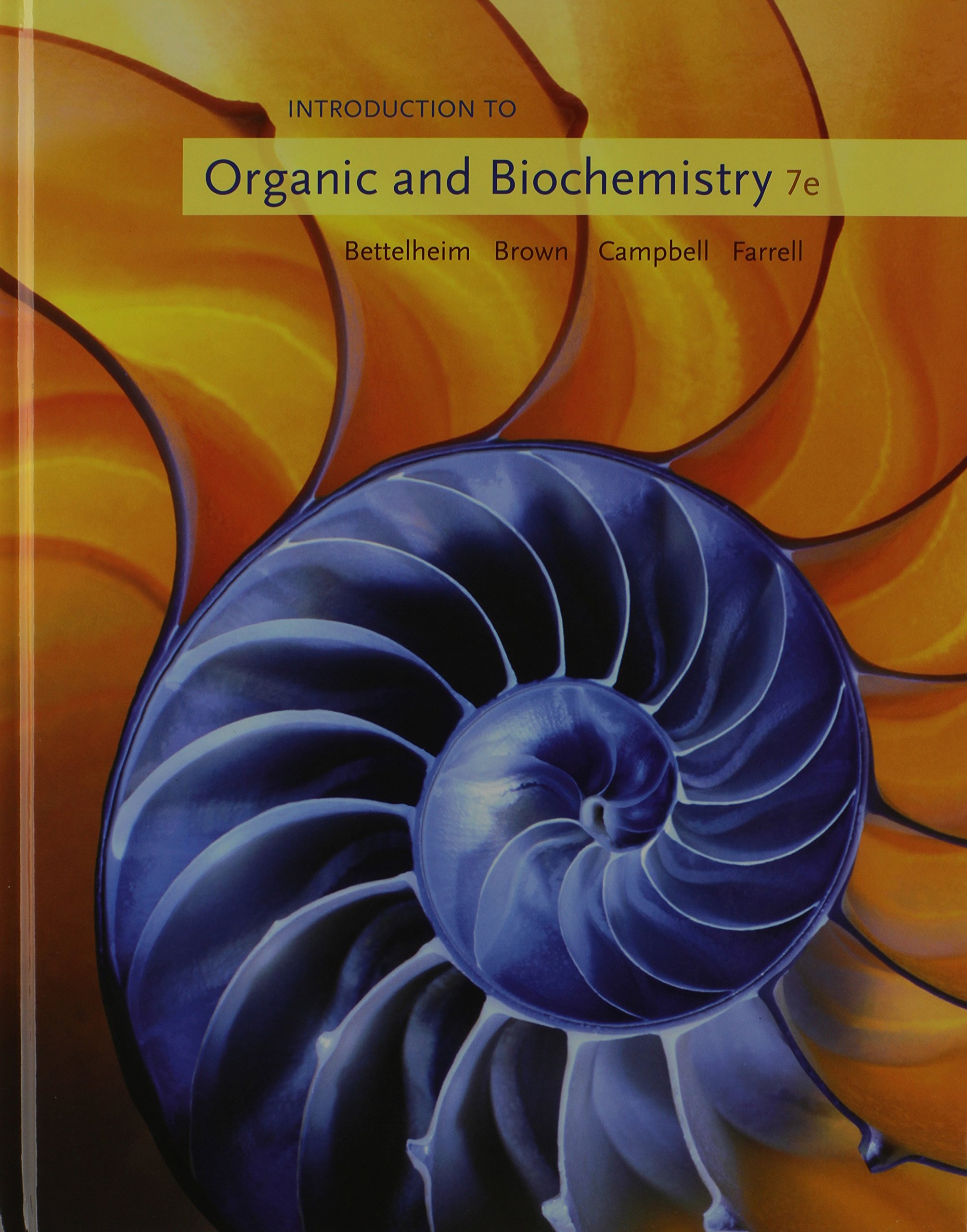 Buy Introduction to Organic and Biochemistry — BookShops.in