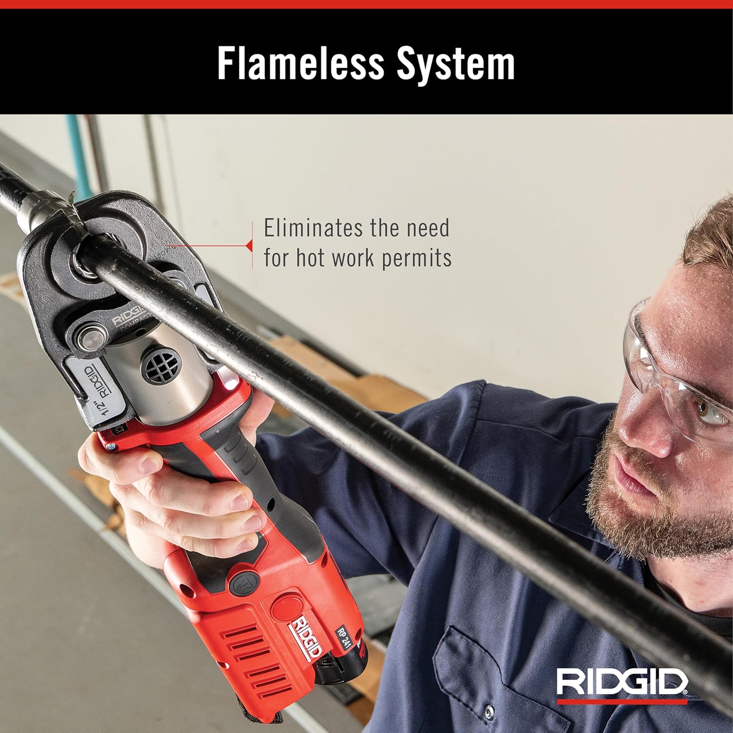 Ridgid 48433 1/2" MegaPress Jaw for Compact Press Tools