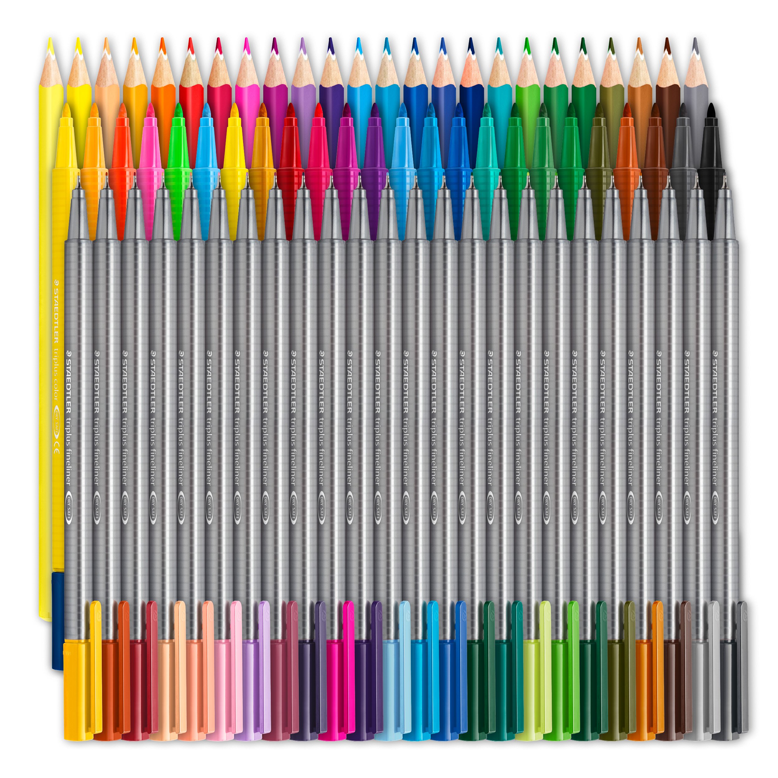 STAEDTLER Kreativset 'Mut Zur Pause' – 72 Stifte & 40 Malvorlagen Für Entspannte Pausen Im Büro, Meeting Oder Zuhause