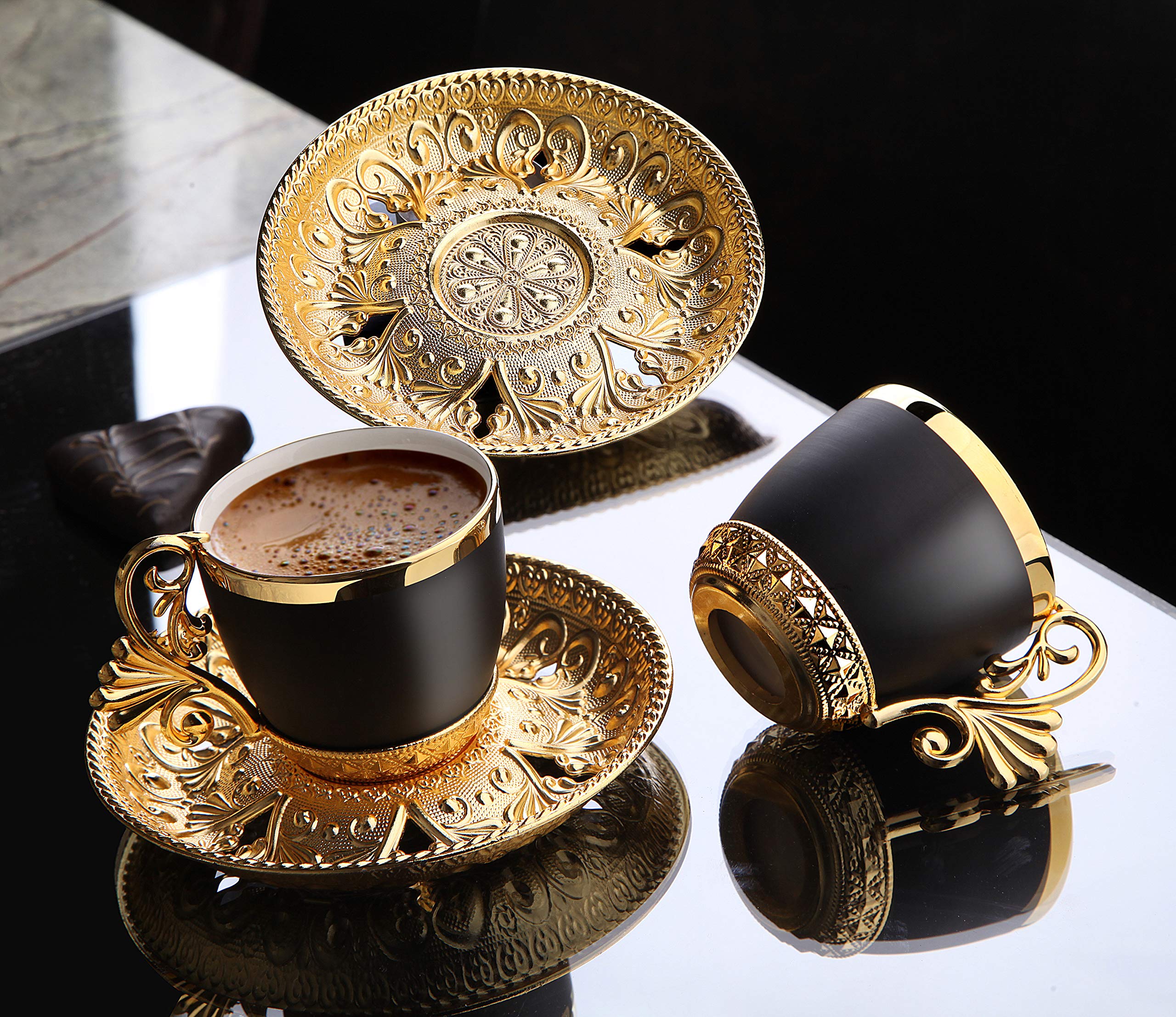 Amazon | DEMMEX (6個セット) トルコ ギリシャ アラビア コーヒー 