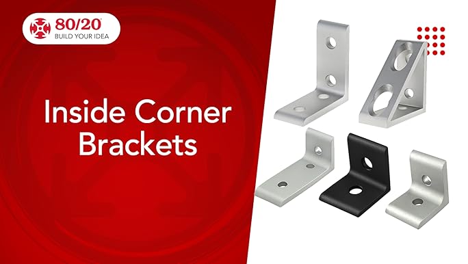 Amazon.com: 8020, 40-4336, 40 Series, 4 Hole Aluminum Inside