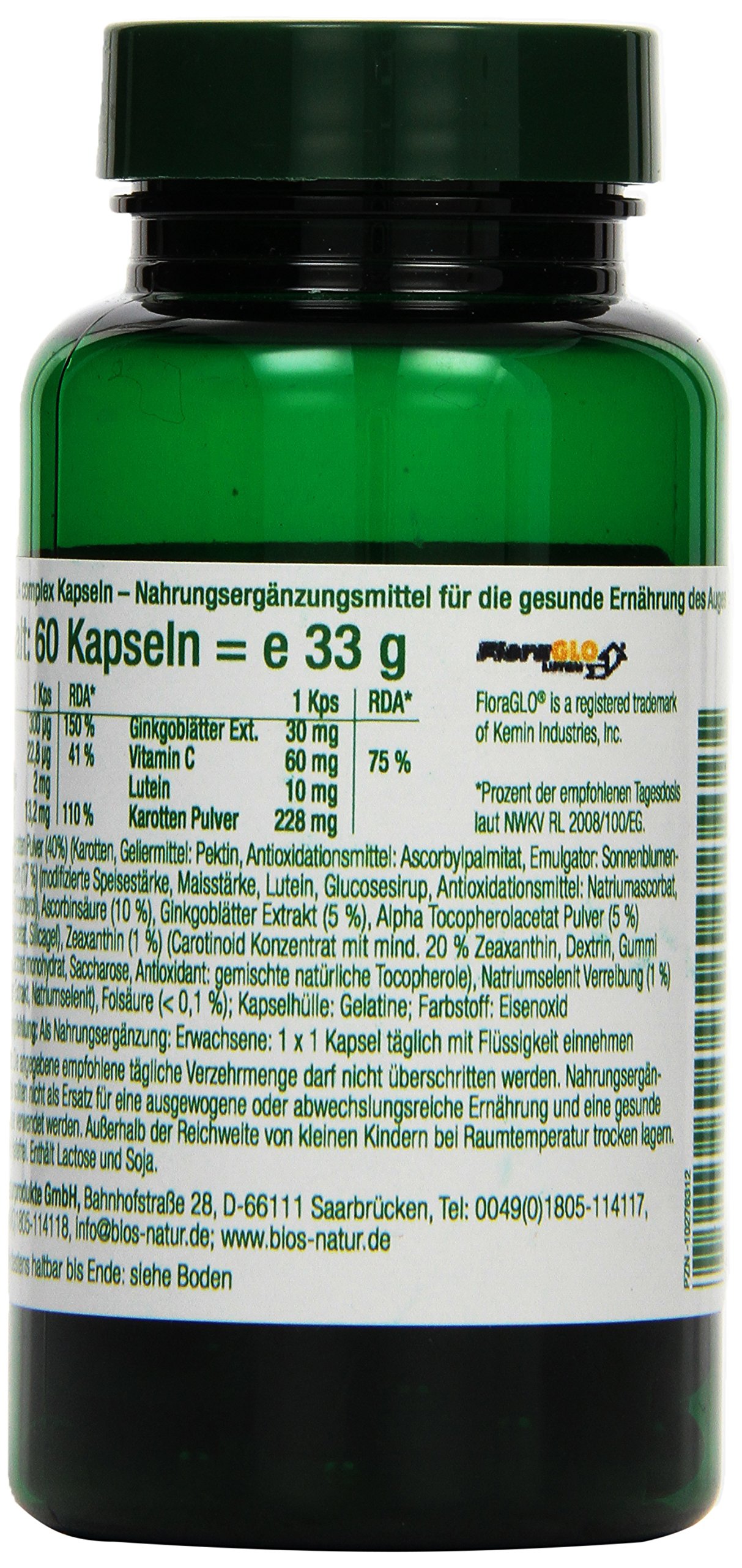 Bios effect Macula complex, 60 Kapseln, 1er Pack (1 x 33 g)