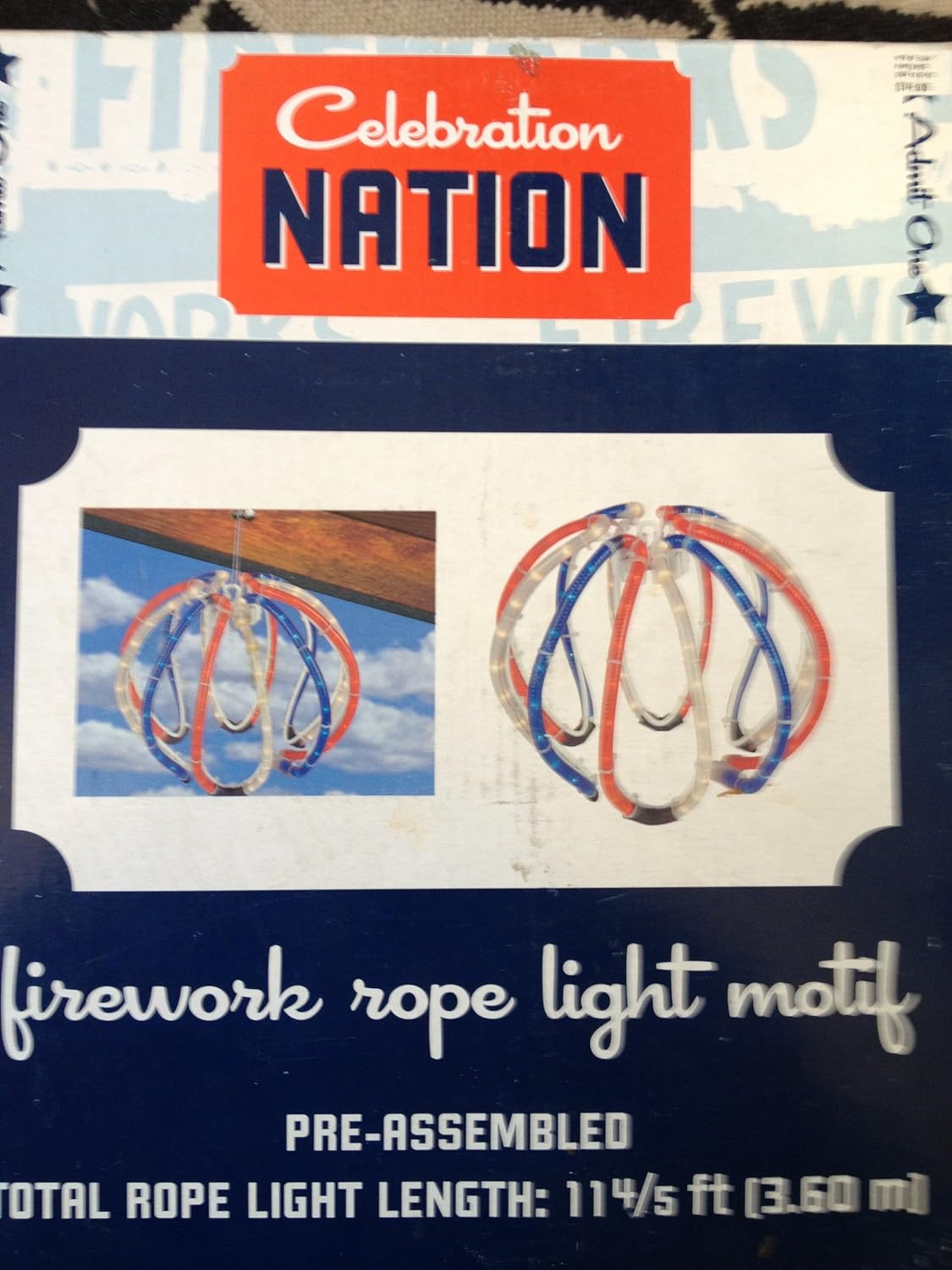 Amazon.com: Celebration Nation Firework Rope Light Motif : Home & Kitchen