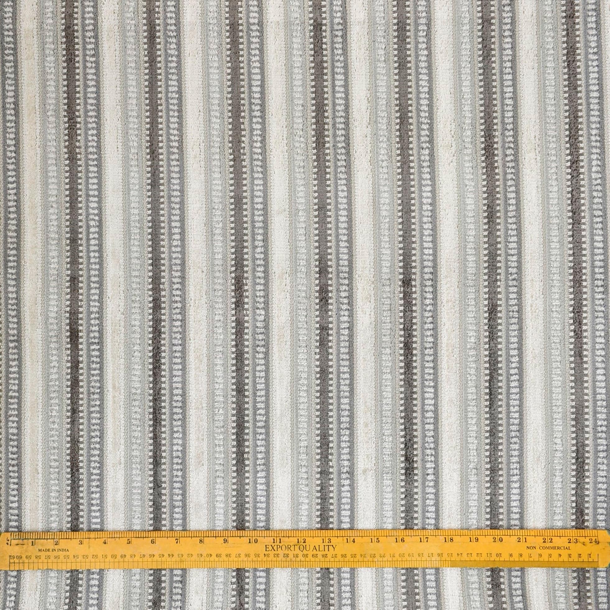 Tienda de tejidos directa Gris y verde azulado Tejido de terciopelo jacquard Tela Por metro, 3 metros continuos 137 centímetros ancho A rayas Gris Al por mayor Terciopelo Tapicería Tela para Cortinas