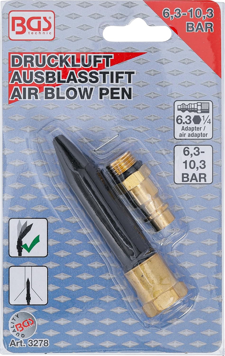 BGS 3278 | Air Blow Pin | 80 mm