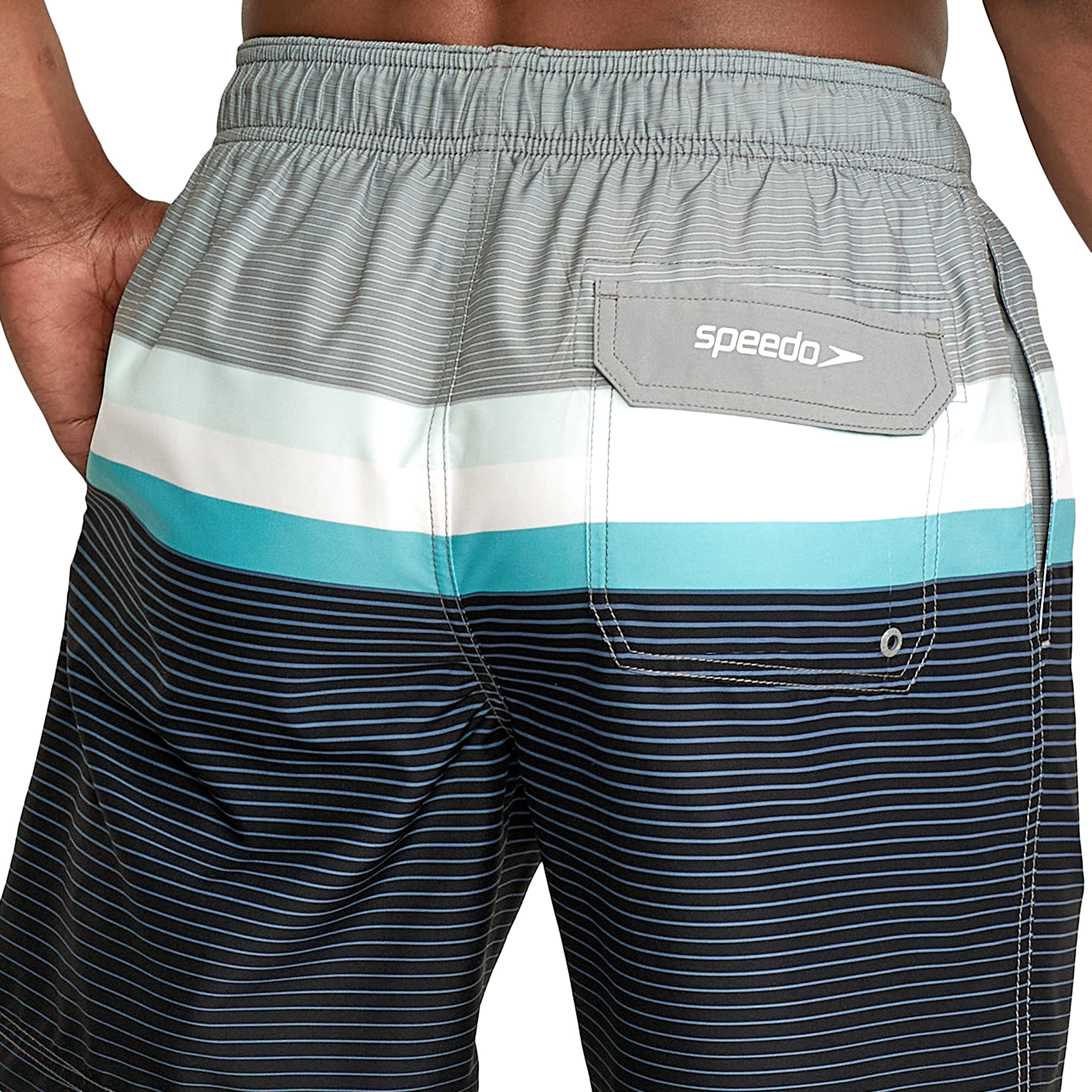 Speedo Swim Trunk Redondo Printed Mid Length Bañador para Hombre Hombre