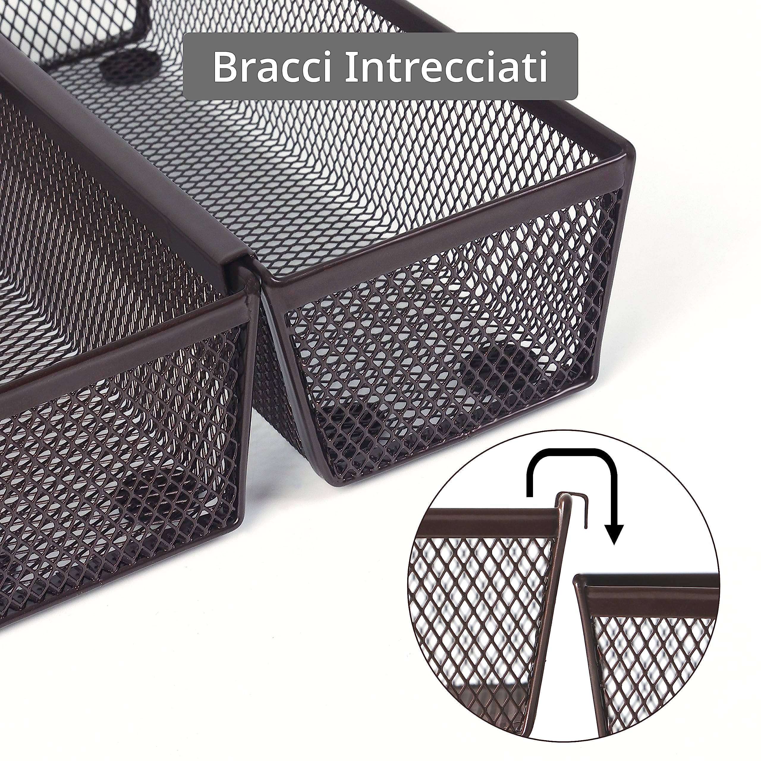 INSERTO AD ANELLO inserto gioielli-organizer cassetto cassetta portaoggetti EUR 8,60 - IT