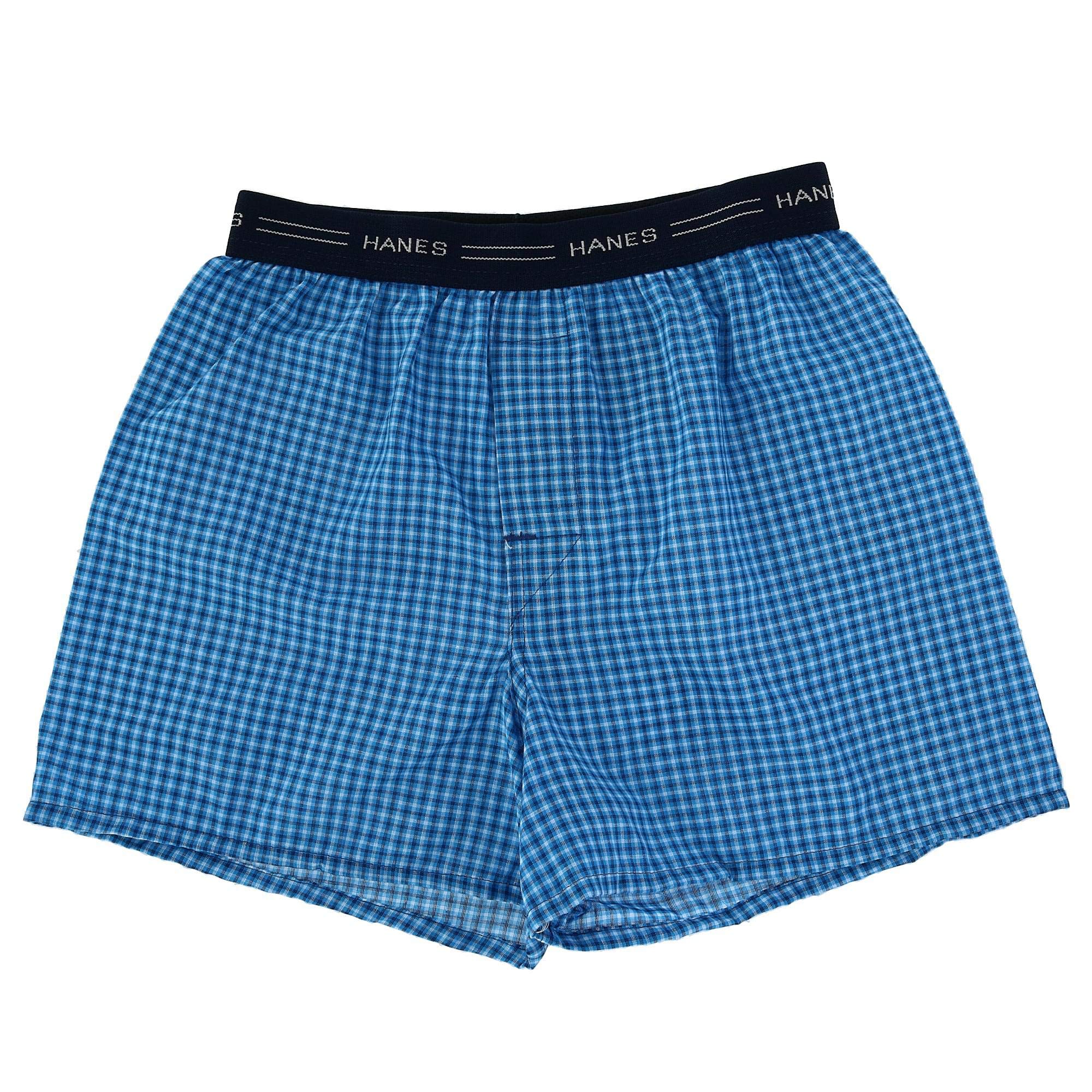 Hanes Boys Red Label Tartan Boxer (B841W5)
