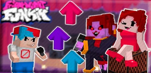 Night Mod of Funkin Friday Characters For Minecraft PE