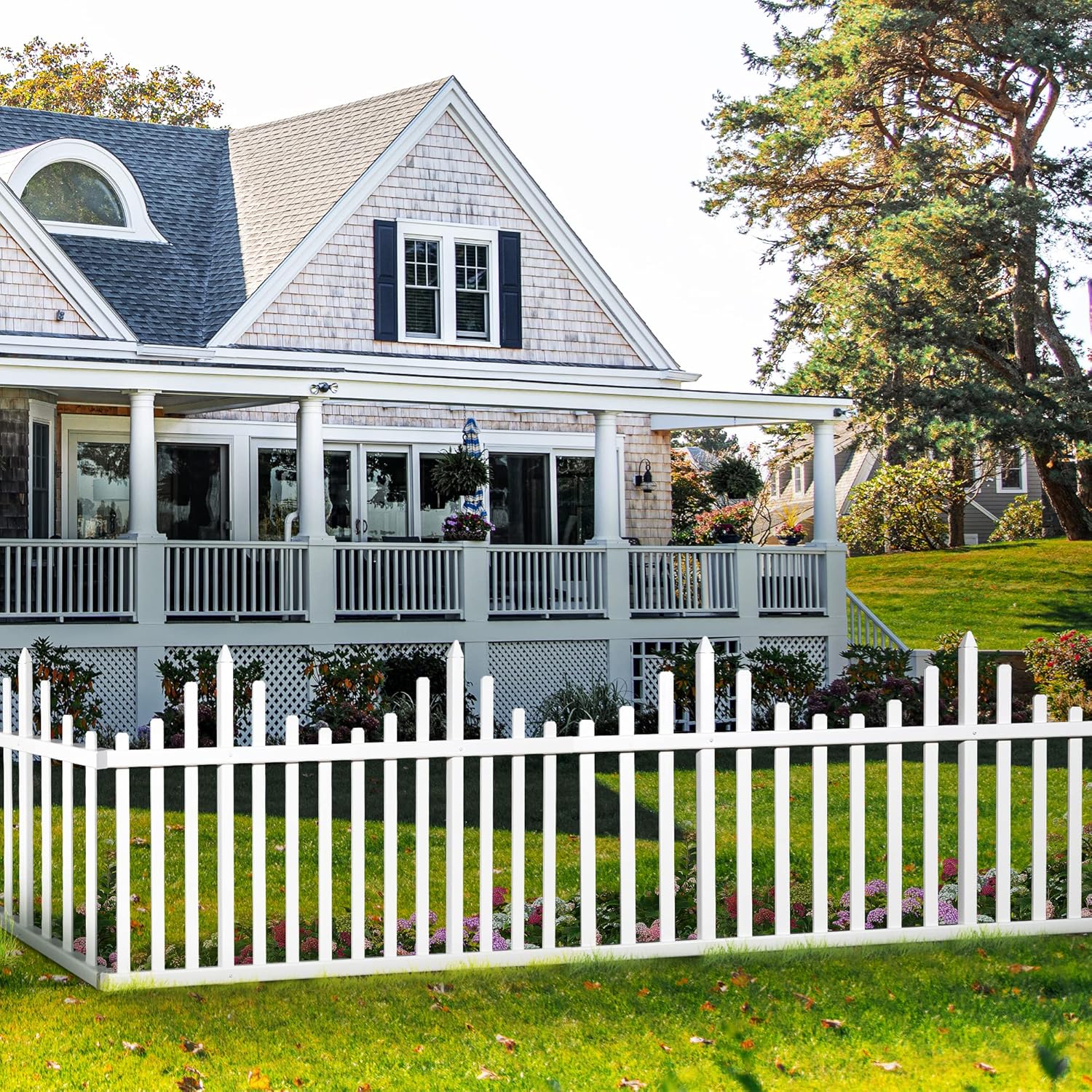 Elevens 30"H x 60"W Garden Fence Outdoor Fence Panel