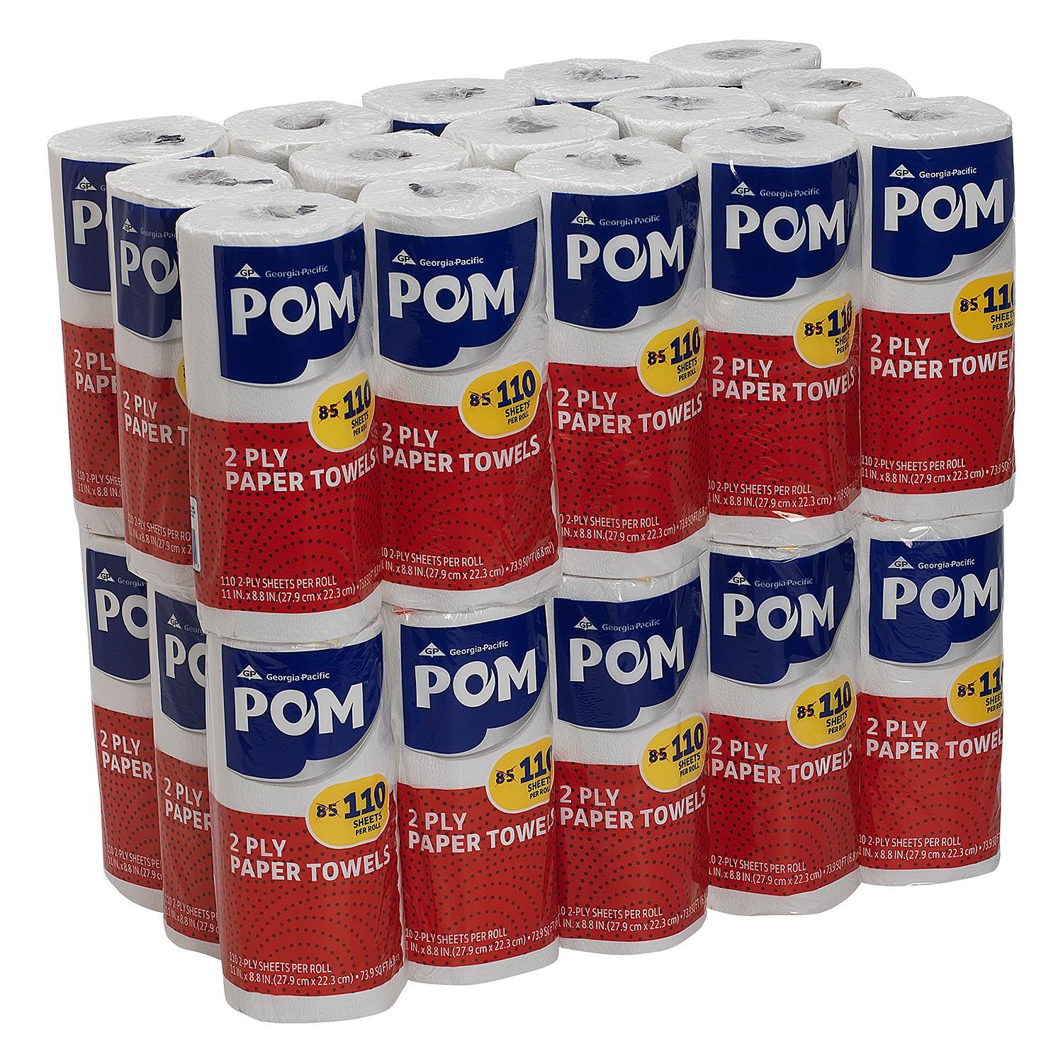 Intex NW-00254-200 Cloth-like Shop Rags, Blue, 10x11 In., 200-Ct. - Quantity 8