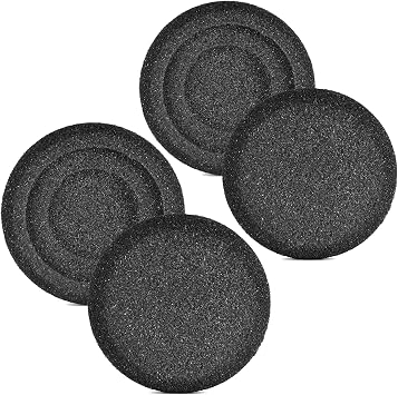 Replacement Earmuffs Earpads Cushions for Jabra Evolve 20 20se 30 30II 40 65 65+/Pro 920 930 935 9450 9460 9465 9470 Headphones, Earplugs Earbuds Protector Foam Ear Pads Ear Muff Cover 2 Pair