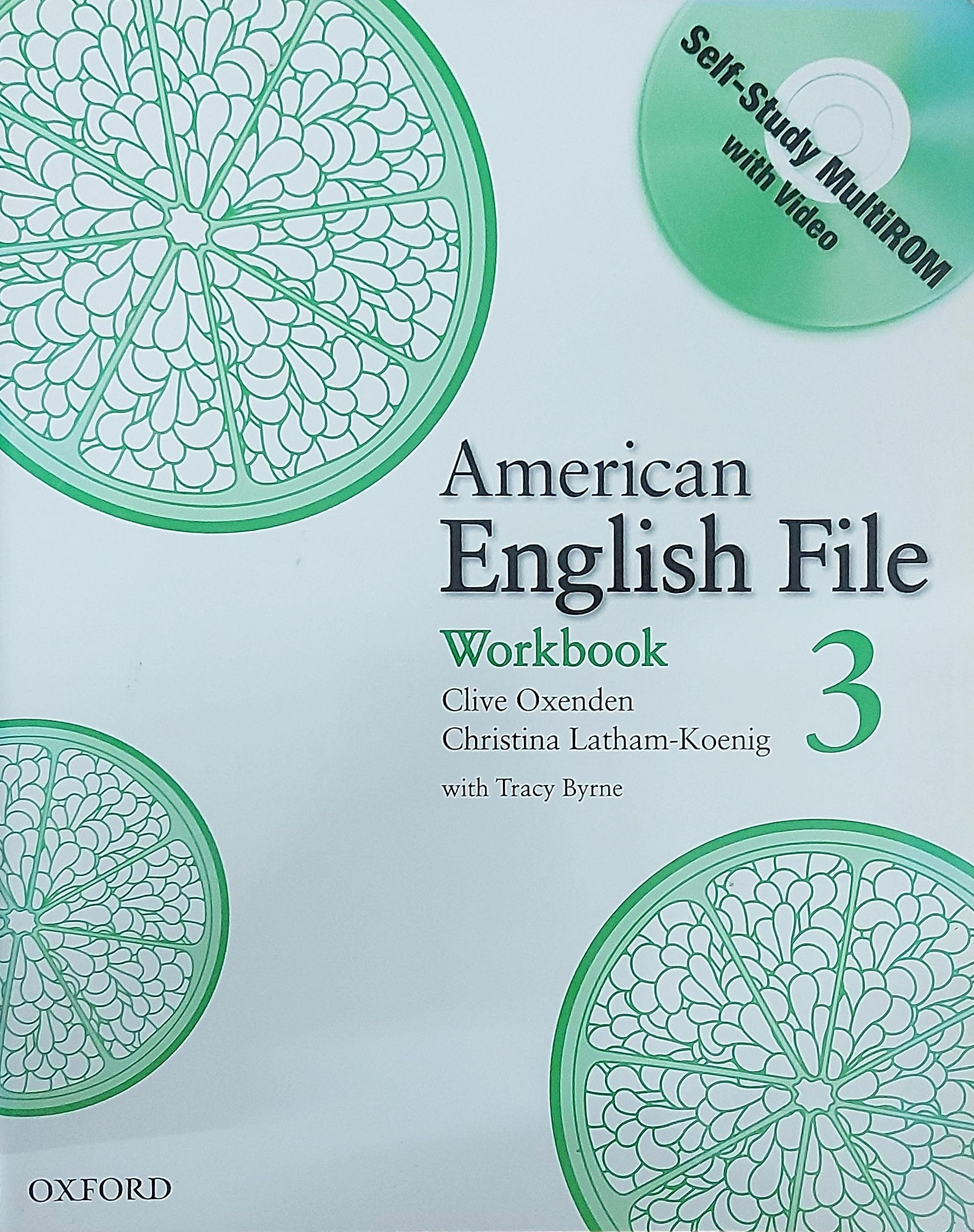 American English File 3. Workbook with Multi-ROM Pack : Oxenden