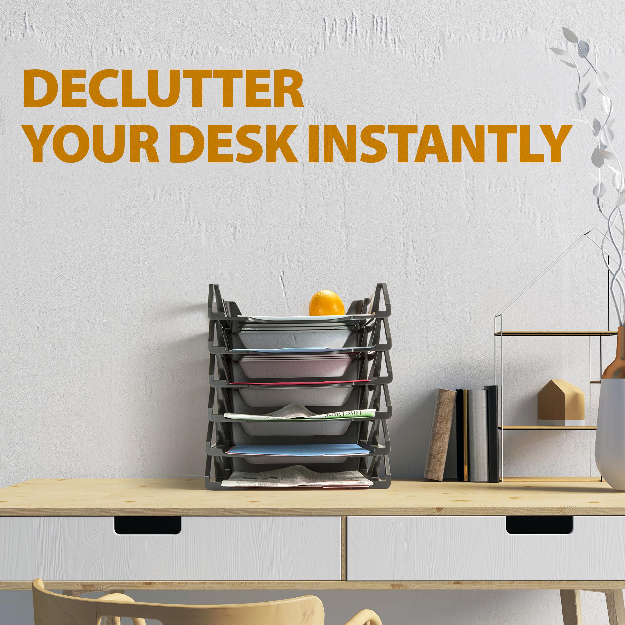 Amazon.com : Officemate Recycled Desk Tray, Side Load, 15 1/8 x 8