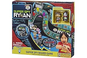 Ryan's World Super Spy Board Game: Exciting Mission Scavenger Hunt