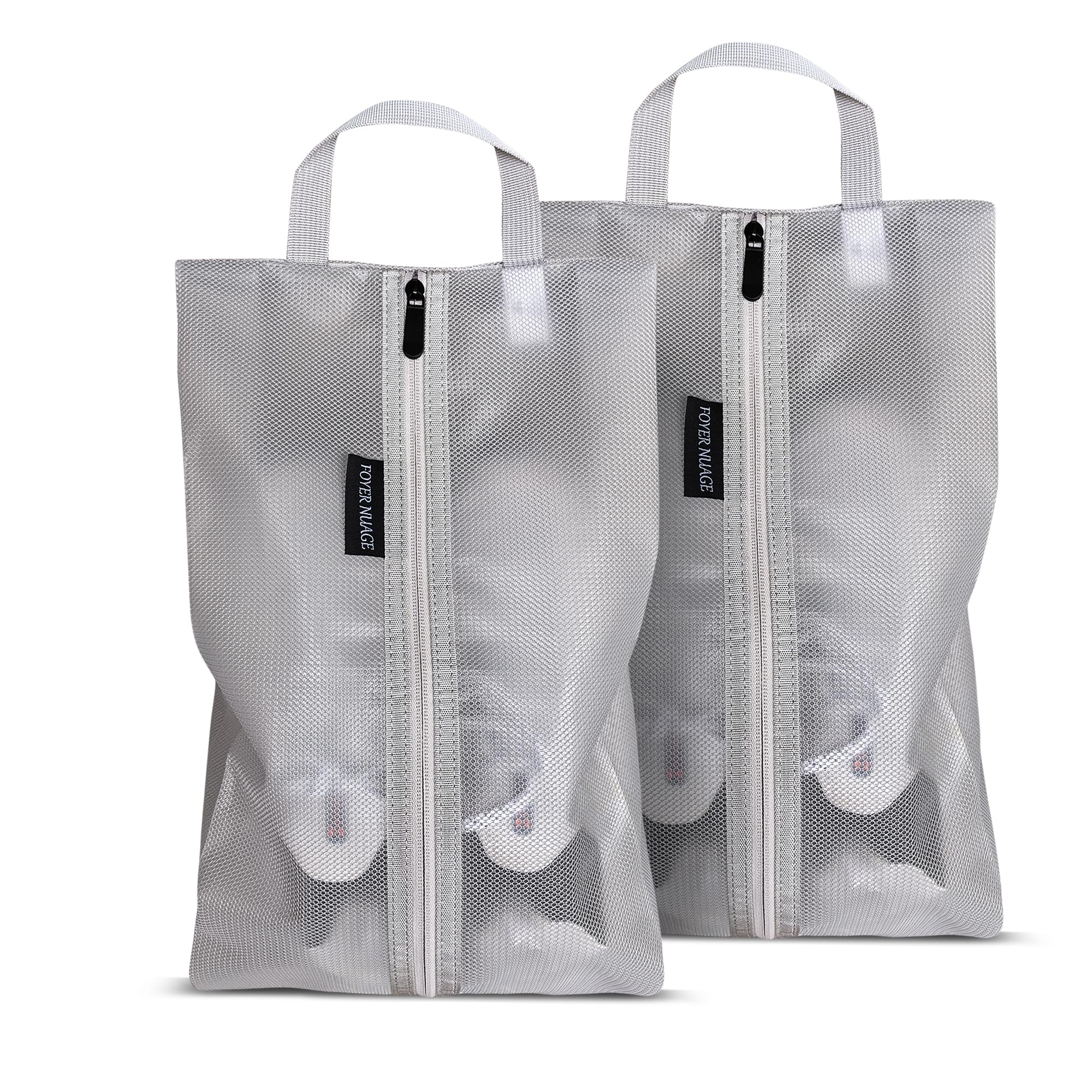 Shoe Cleaning Kit Prezon Travel Shoe Bags, Water Resistant TPU