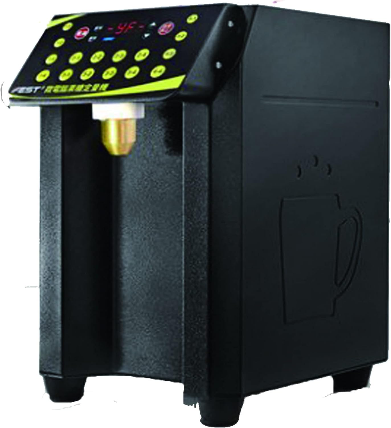 8L Syrup Dispenser Machine,Stainless Steel Syrup Dispenser