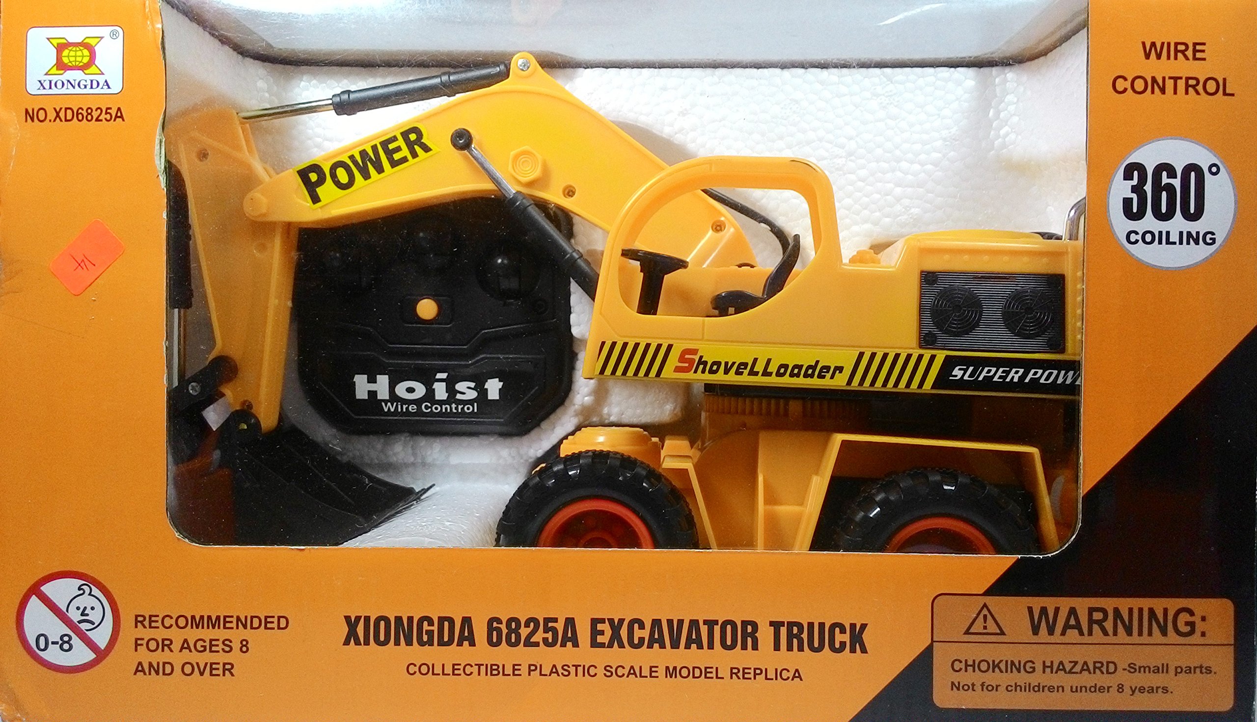 Nys JCB Truck Toy with 360 Degree Rotation XIONGDA Excavator Truck