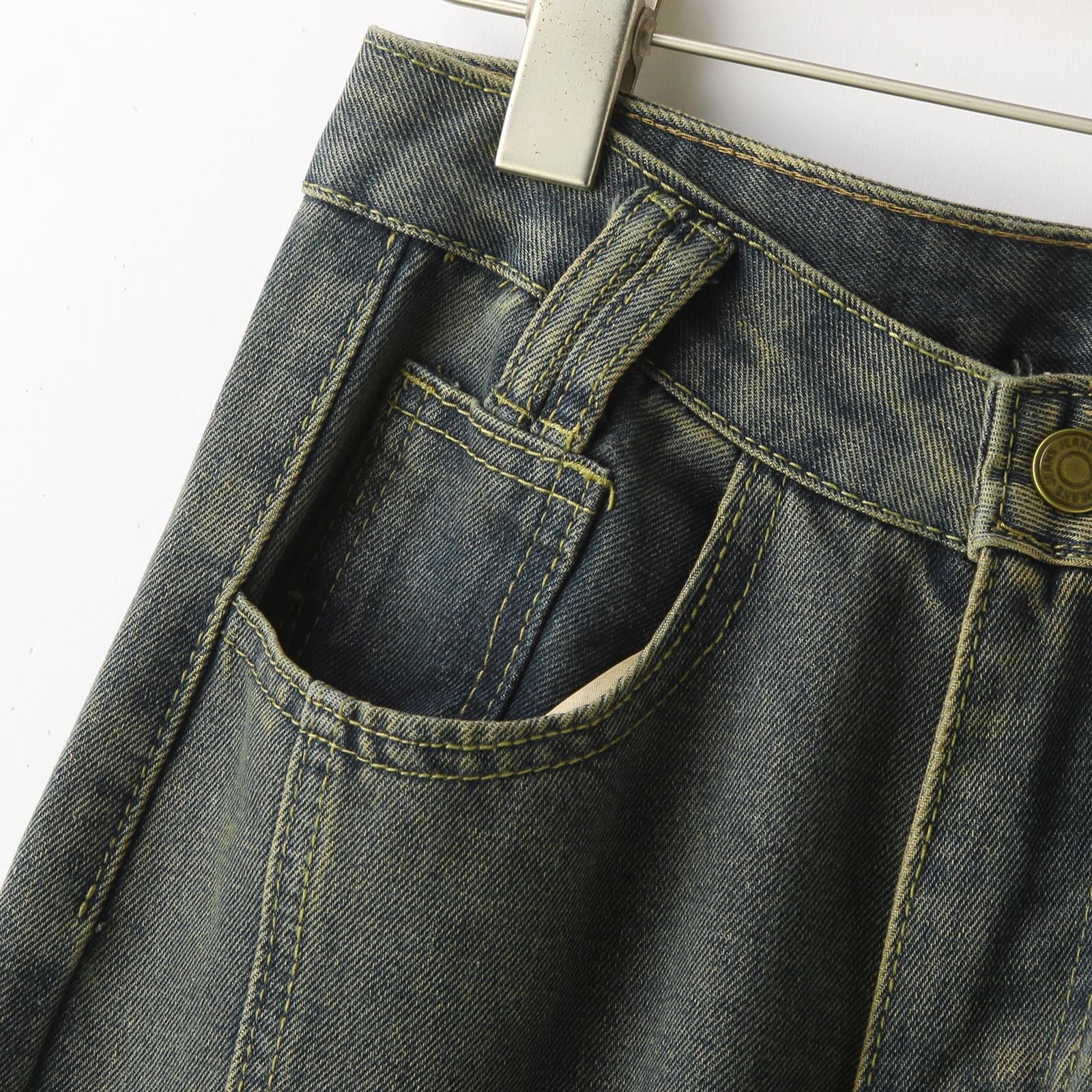 Vaqueros Anchos Mujer Elasticos Ropa Casual Tejanos Invierno Rectos Jeans Pantalones Primavera Pantalón Tallas Grandes Baggy Ligero