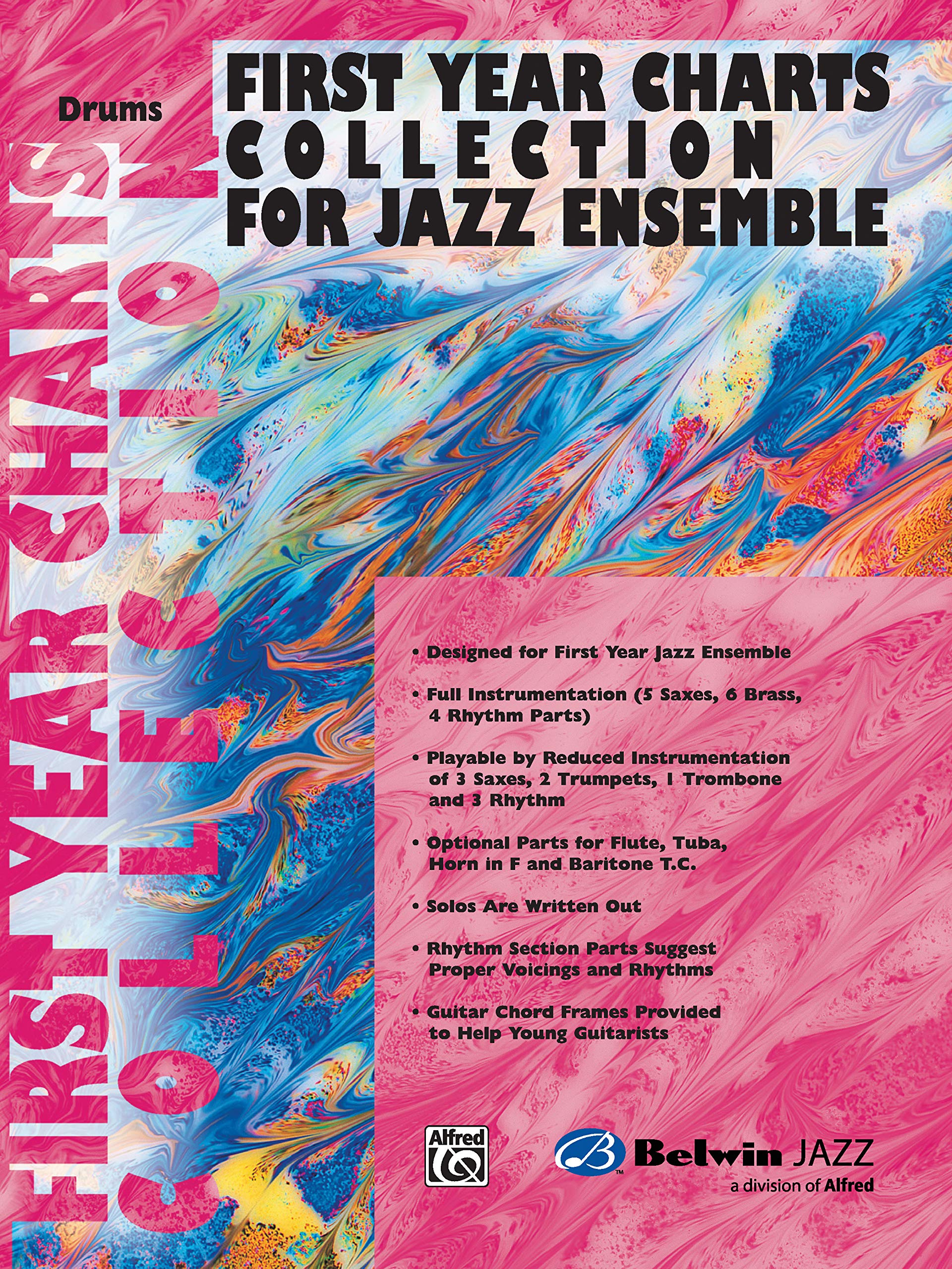 First Year Charts Collection for Jazz Ensemble: Drums