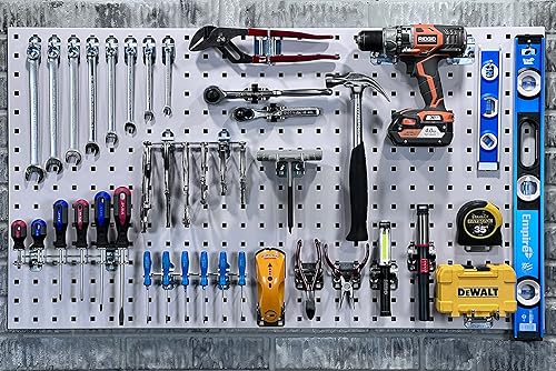 Miniatura 6 de Triton Products LB2-W LocBoard - Tableros de clavijas de 24 x 42 12 x 916 pulgadas, color blanco, paquete de 2