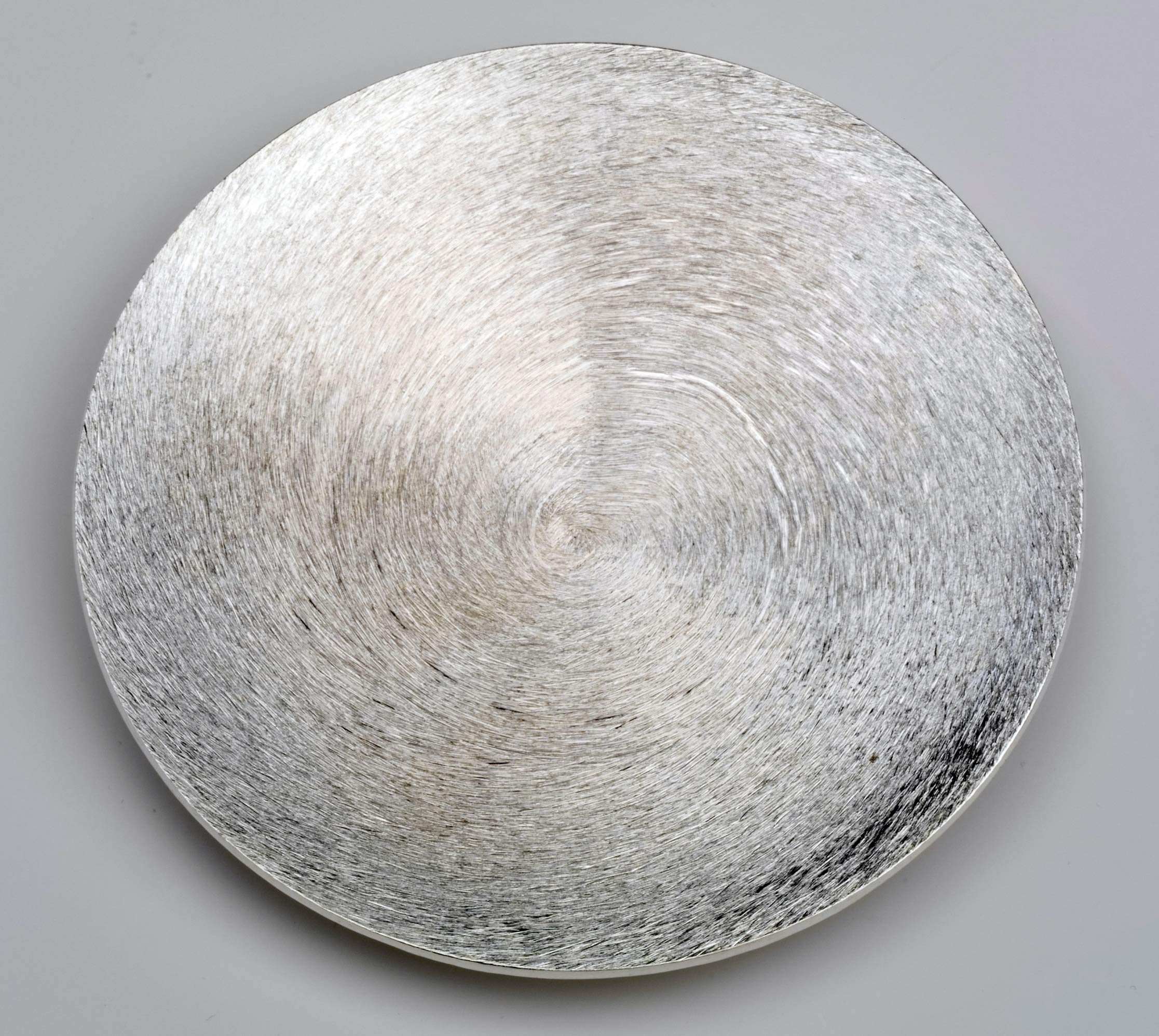 MaMeMiPlate Aluminium Silver Diameter 14 cm