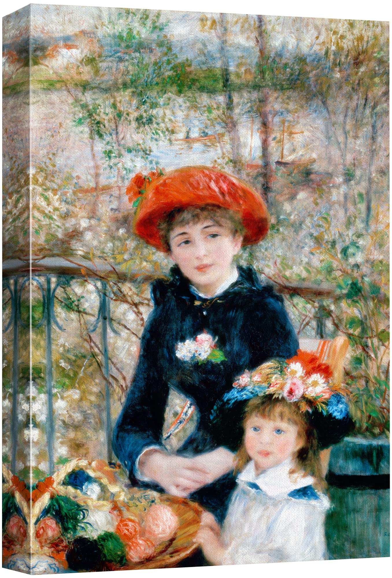 Amazon | wall26 – Two Sisters (ピエールオーギュスト・ルノワール