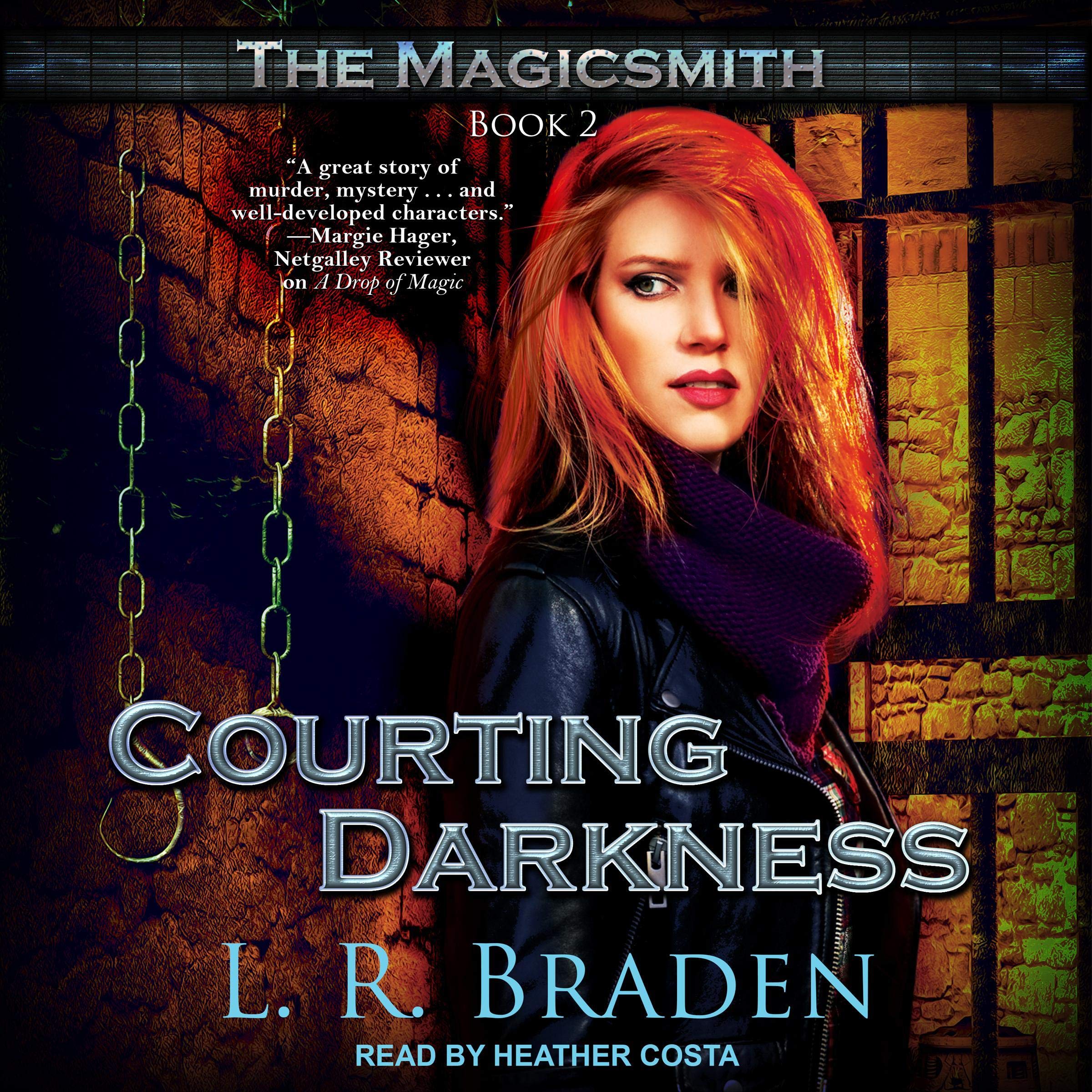 Cover art for Courting Darkness: Magicsmith Series, Book 2