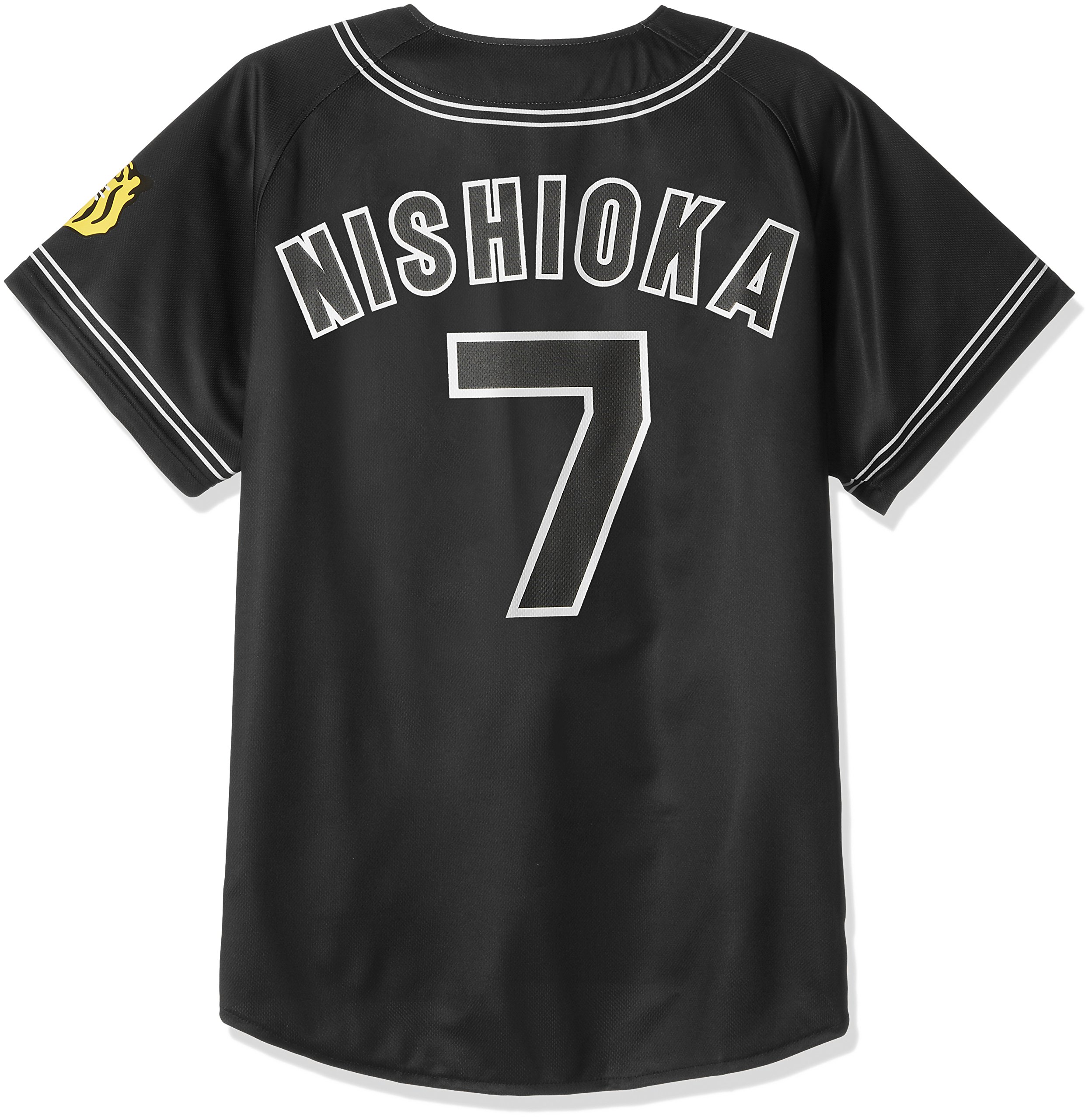 Amazon | MIZUNO(ミズノ) プリントカラージャージ 西岡 背番号7 