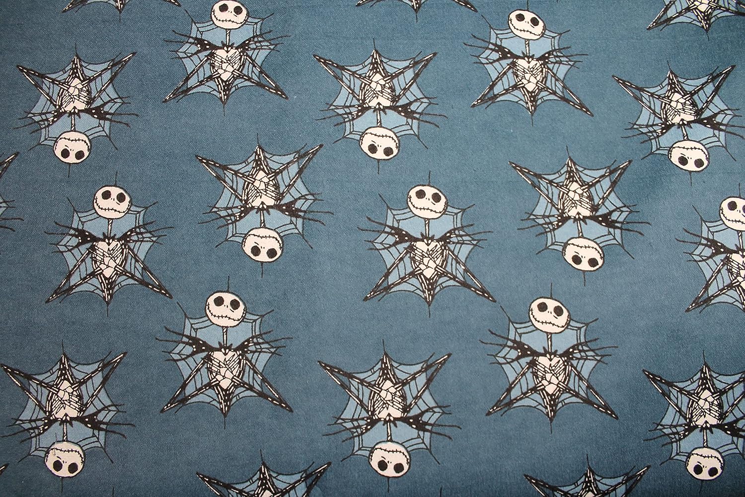 Nightmare Before Christmas Flannel Fabric Jack Skellington