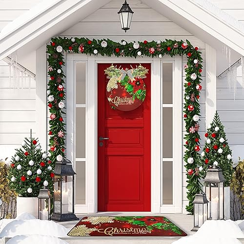 Miniatura 5 de Tapete de cocina de hoja de arce amarillo de 39 x 20 pulgadas, tapete de cocina de otoño con hojas que caen debajo del fregadero, tapete