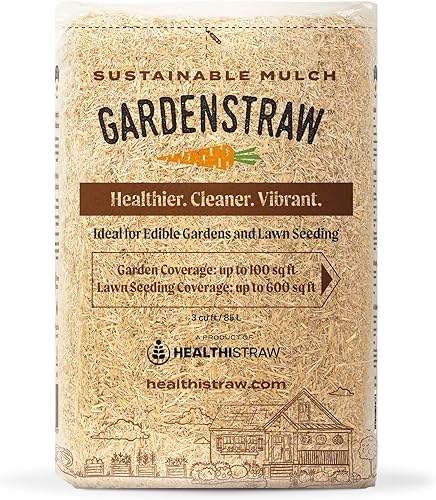 HealthiStraw - GardenStraw - Mantillo de jardĂn prĂ©mium (3 pies cĂşbicos) HealthiStraw - GardenStraw - Mantillo de jardĂn prĂ©mium (3 pies cĂşbicos)