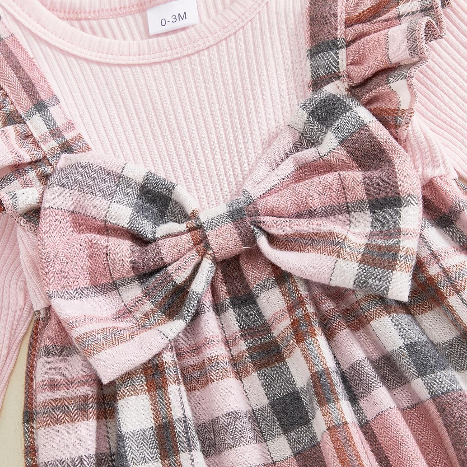 Rtnnsbbfcm Newborn Baby Girl Clothes Short Sleeve Bow Floral Romper One Piece Jumpsuit Summer Infant Outfits Girls - Image 7