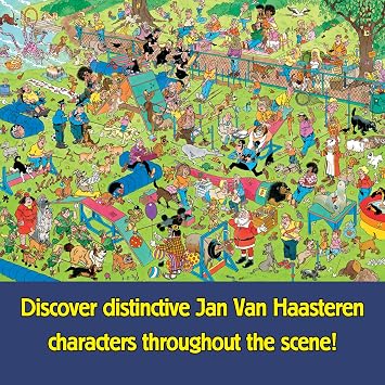 Jan Van Haasteren Dog Parkour - 1000 Piece Adults Jigsaw Puzzle