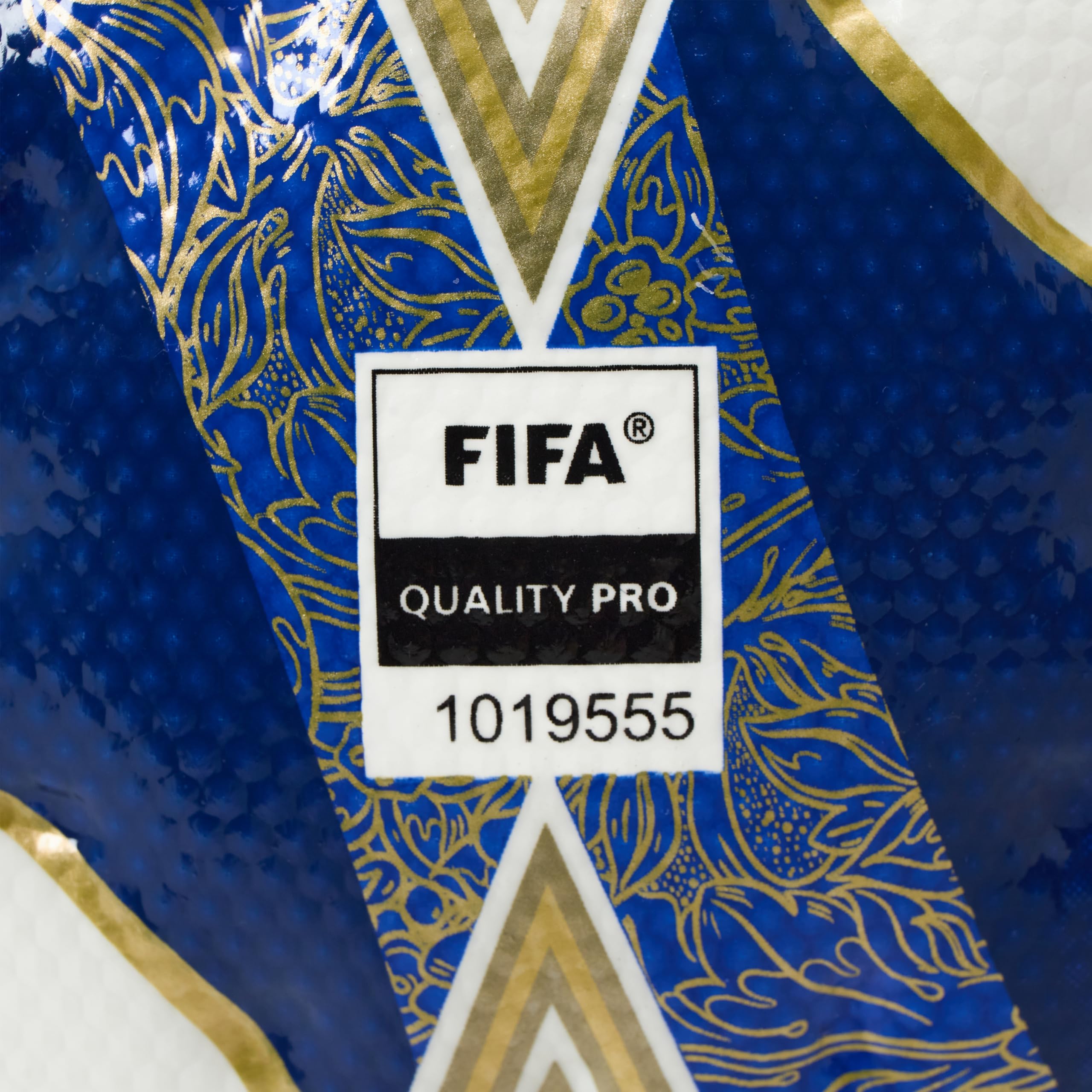 Mitre FA Cup Winn R Ultimax Pro 2526 Fútbol para Unisex Adulto, Blanco/Gold/Azul/Azul, 5