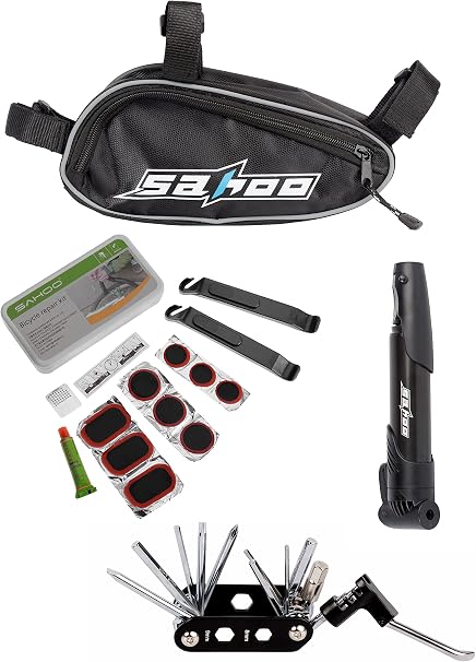 Amazon.com: Sahoo 14-in-1 multifunción kit de herramientas de reparación de  bicicletas, Negro : Deportes y Actividades al Aire Libre