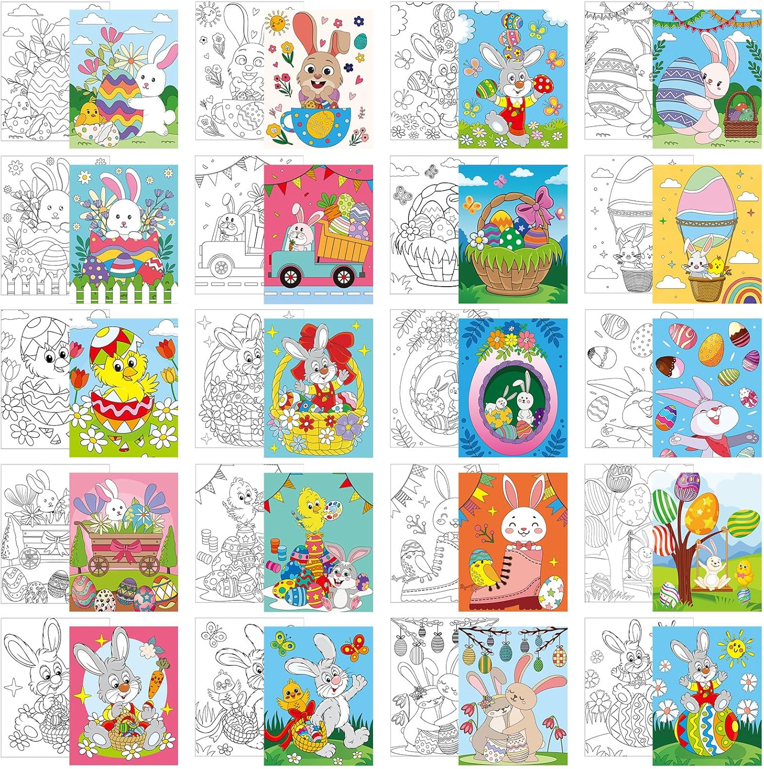 Sherr 20 Pcs Stretched Pre Drawn Canvas Afro Queen Black Art for Painting for Adults Outline Pre Drawn Stretched Cotton Canvas to Paint Party Set, 8 x 10''(Floral)