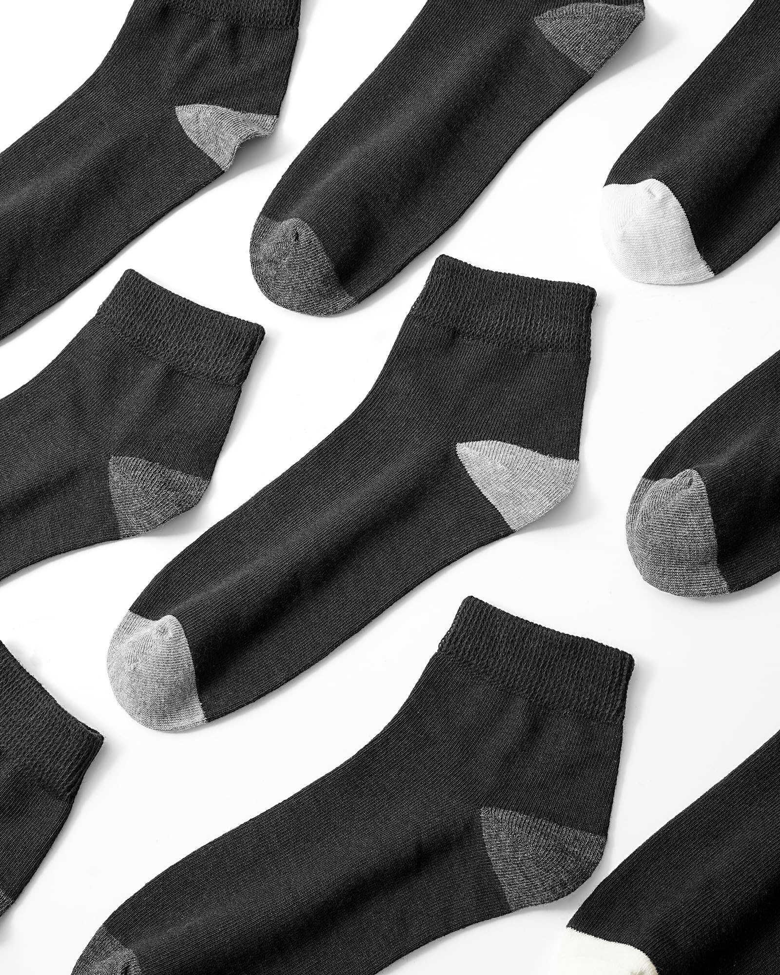 Jeasona 10 Paia Diabete Calze Senza Elastico Donna/Uomo Prodotti Per Diabetici per Gambe Gonfie Calze Cotone