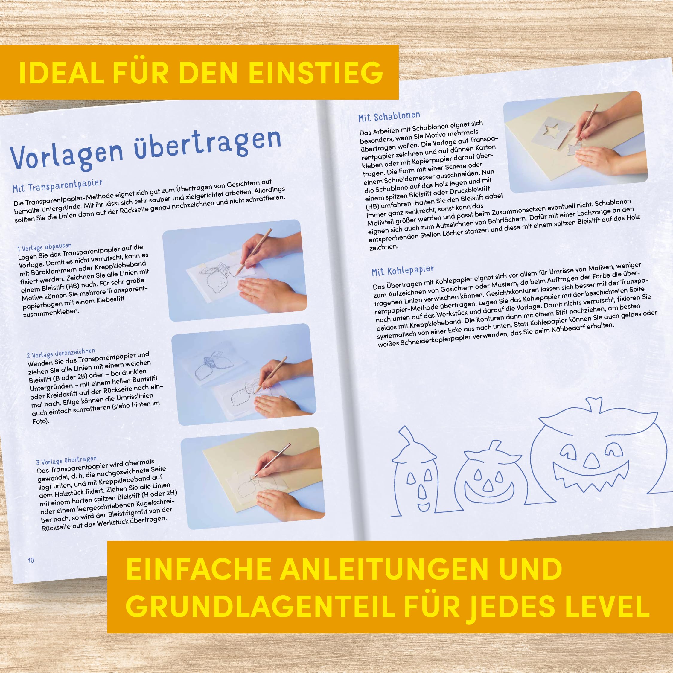 Die große Laubsägen-Motivsammlung: Kreative Holzprojekte fürs ganze Jahr. Mit skalierbaren Vorlagen direkt zum Downloaden.