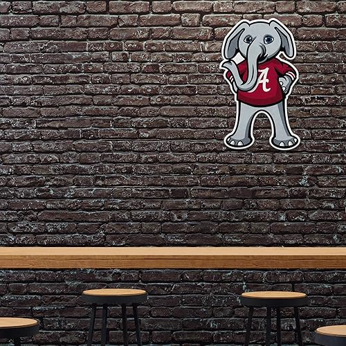 Vista 3 de Rico Industries Banderín de corte en forma de banderín de la NCAA - Decoración del hogar y la sala de estar, fieltro suave EZ para colgar Champ