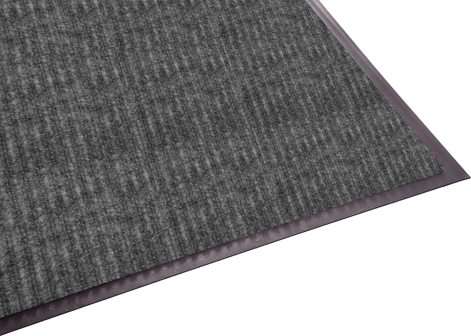 Guardian Golden Series Dual-Rib Indoor Wiper Floor Mat, Vinyl/Polypropylene, 3'x10', Charcoal (64031030)