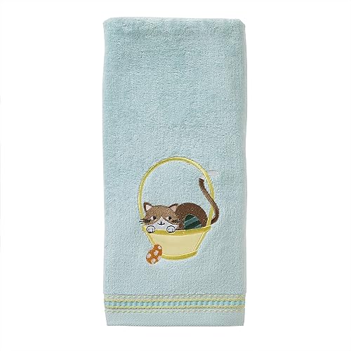 Miniatura 7 de SKL Home Juego de toallas de mano con diseño de huevo de Pascua, color blanco, 2 unidades