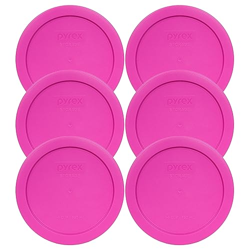 Miniatura 74 de Pyrex - Tapa redonda 7201-PC para tazones de cristal con capacidad de almacenamiento de 4 tazas Púrpura