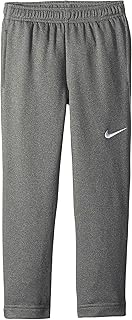 Kids Boy's Therma KO Fleece Pants (Little Kids) Dark Grey Heather 5 Little Kids