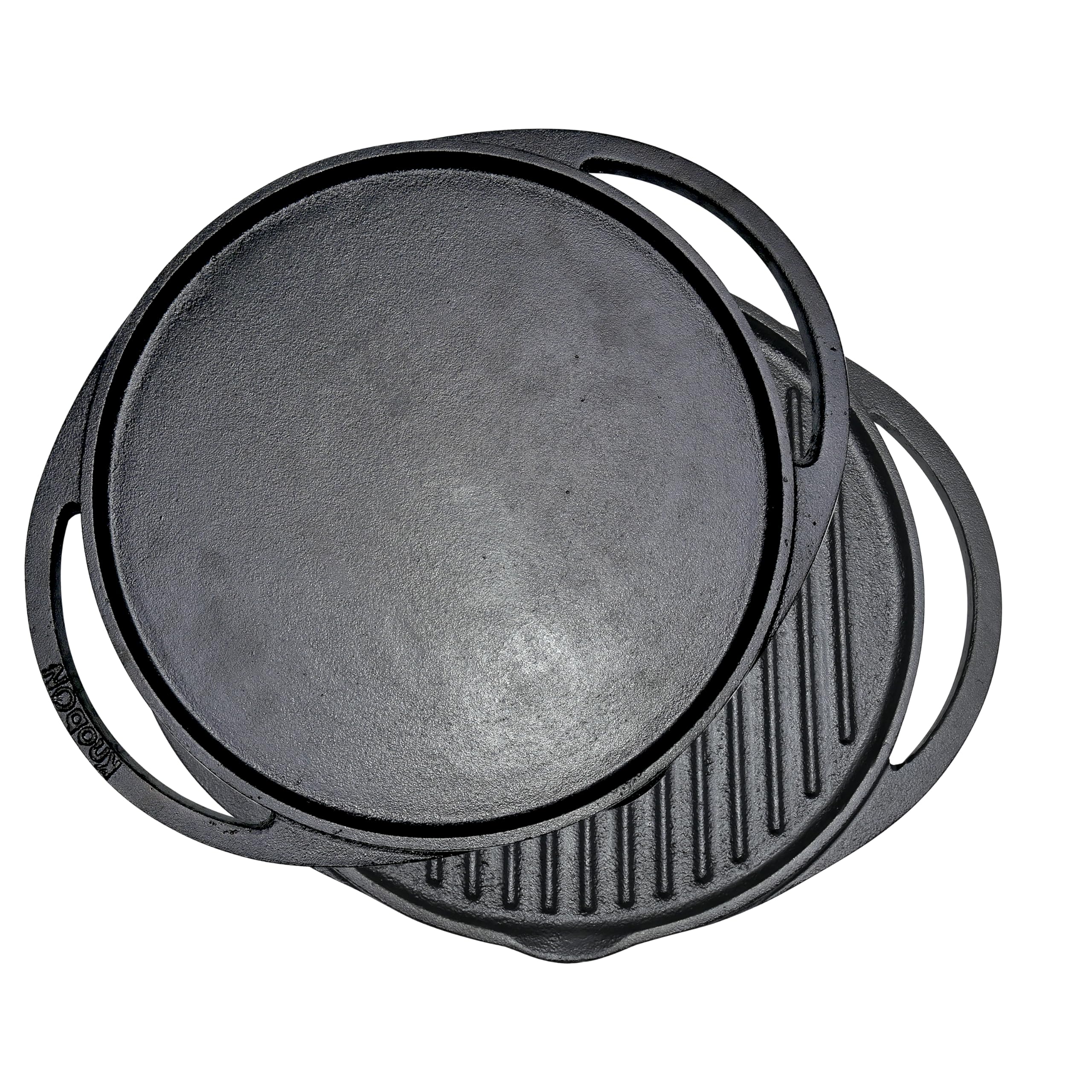 KNOBON Grill pan cast Iron Griddle pan Barbeque Tandoori Grill dosa tawa Big cast Iron tawa for dosa Sandwich Grill(GRDT_30) (B0CRF5V6FV) Amazon Price History, Amazon Price Tracker