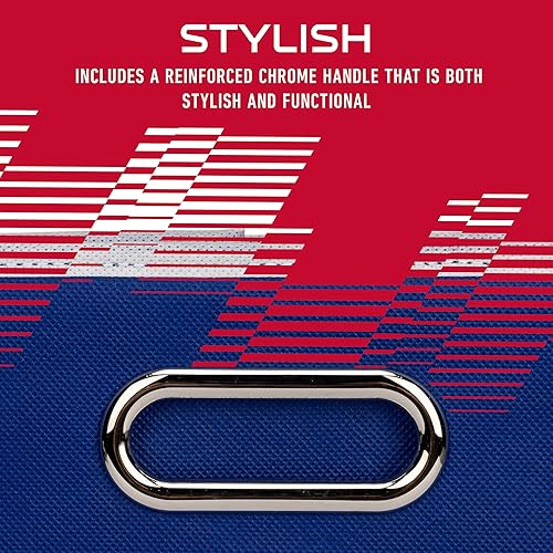 Miniatura 7 de Cubo de almacenamiento Franklin Sports, de tela, del equipo de la NFL, apto para adaptarse a contenedores de almacenamiento (11 x 10.5 x 10.5)