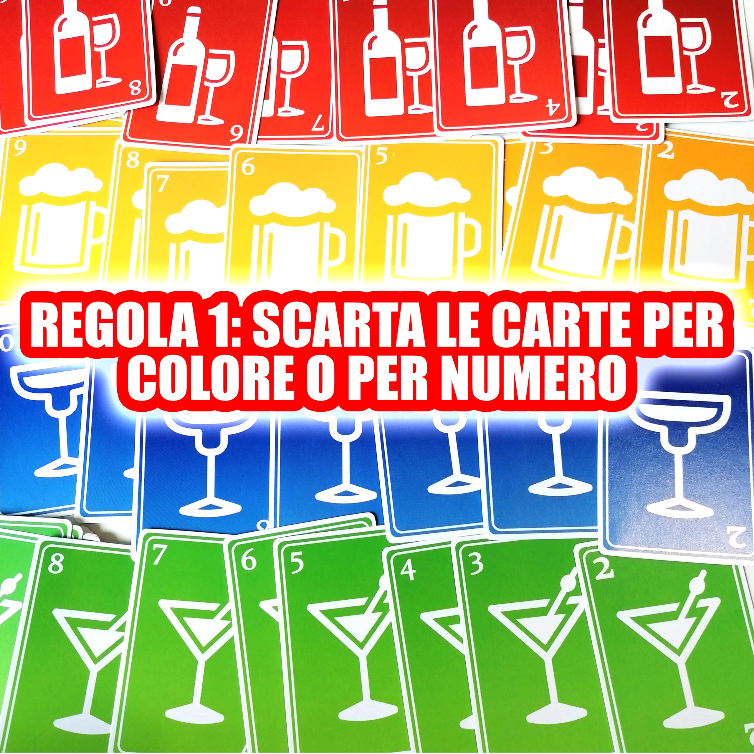 Magma Games DRINK +4 - Giochi Alcolici da uno a +12 Giocatori, Gioco Alcolico per Adulti con Carte Divertenti, Drinking Game da Sbronzami con Shottini per Addio al Nubilato, Celibato, Feste, Roulette